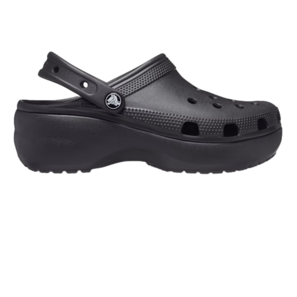 CROCS Classic Platform Clog in Black
